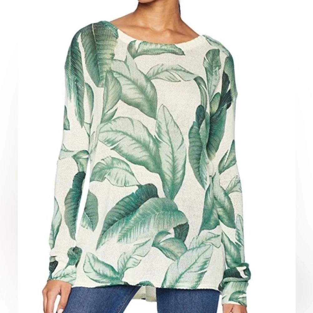 🌻 Show Me Your Mumu Ryan Rene Reversible Sweater Palmtini Knit Women's size XS - Picture 1 of 10
